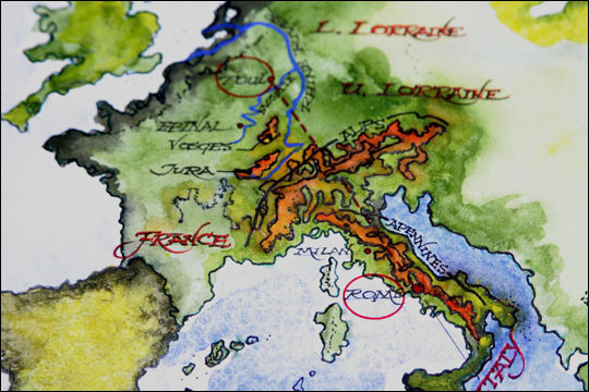 Path to Rome_map small
